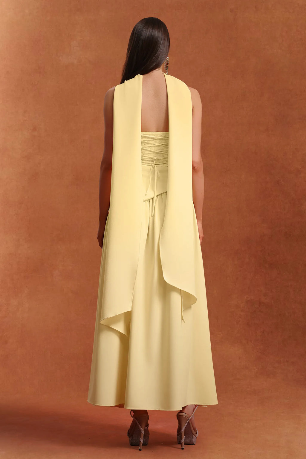 Chantall Yellow Dress