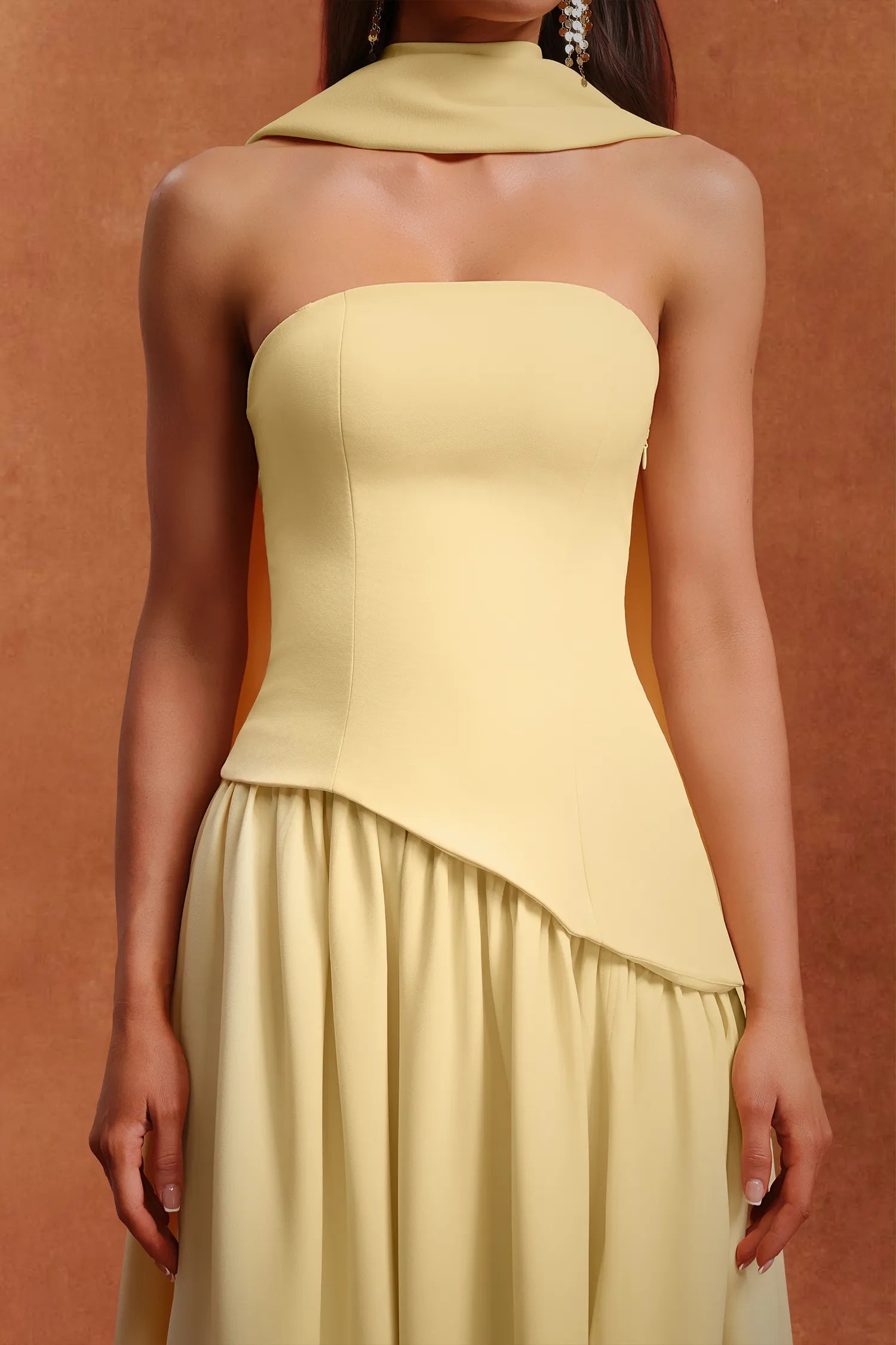 Chantall Yellow Dress