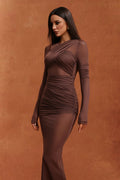 Brown Temptation Dress