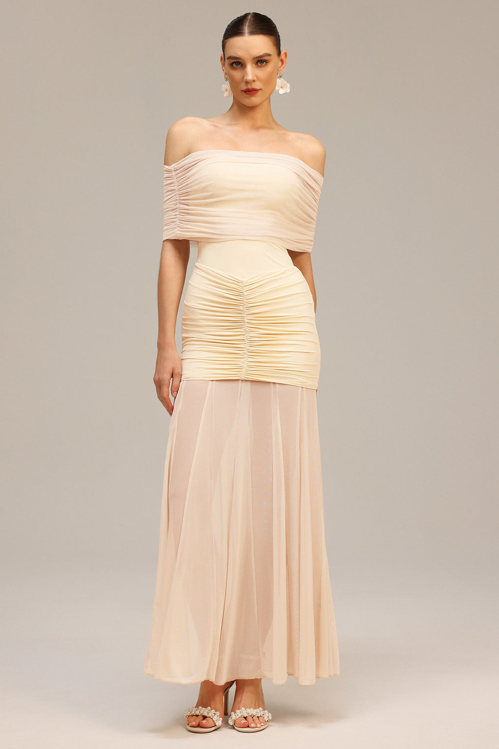Sophia Nude Dress