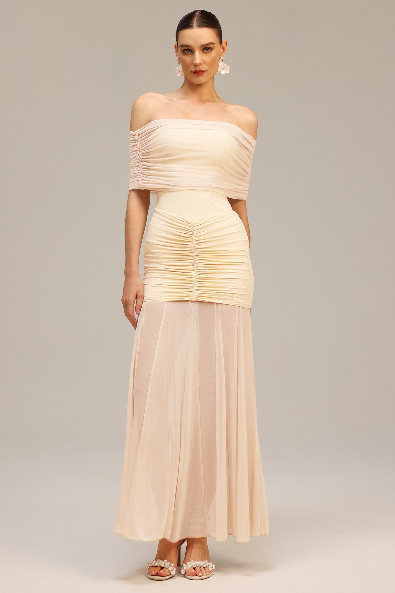 Sophia Nude Dress