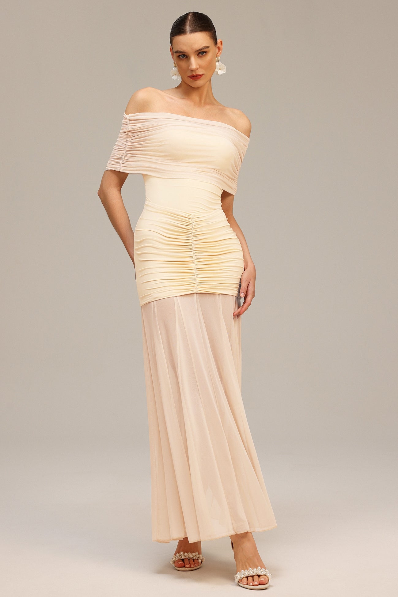 Sophia Nude Dress