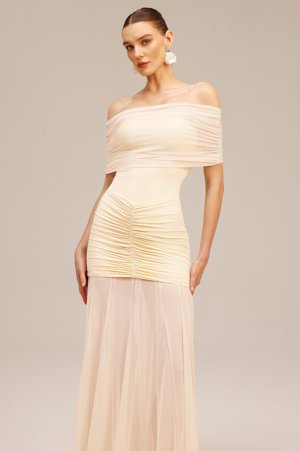 Sophia Nude Dress