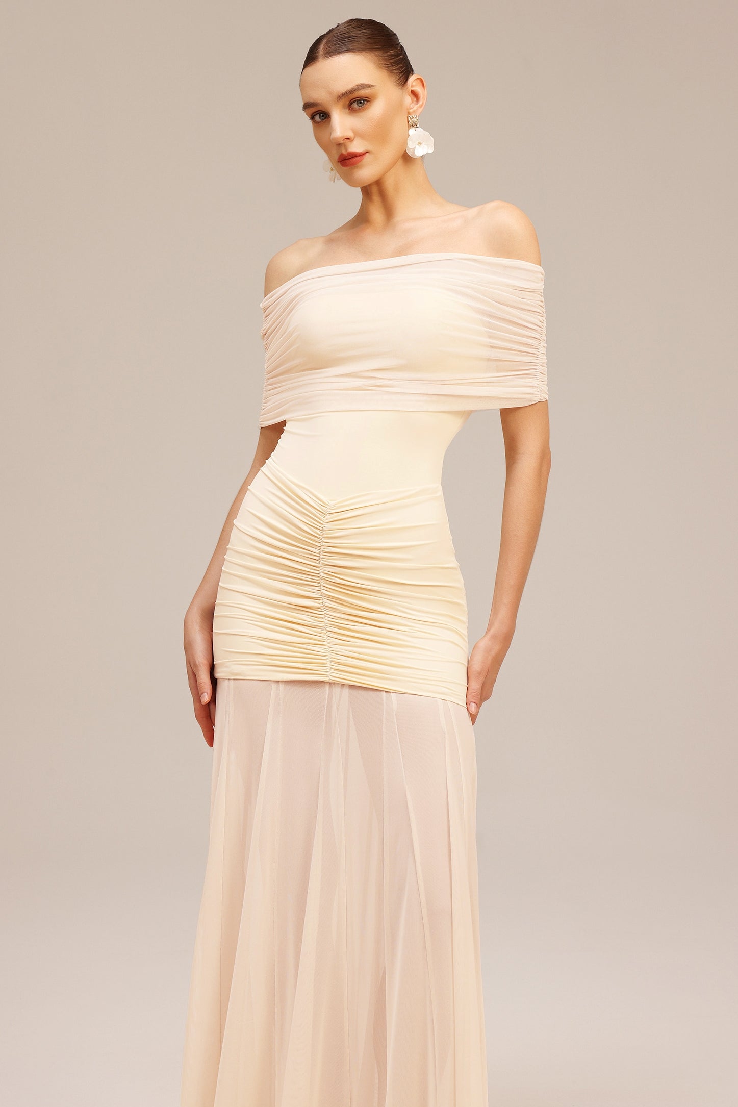 Sophia Nude Dress