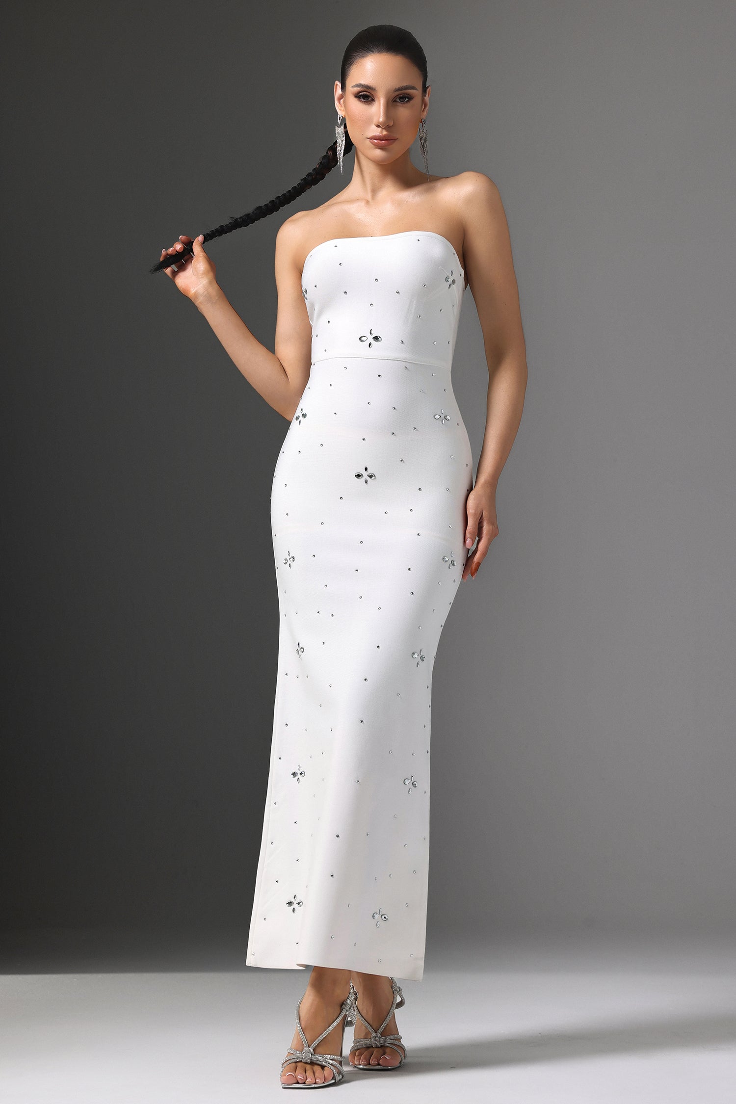 White Bloom Dress