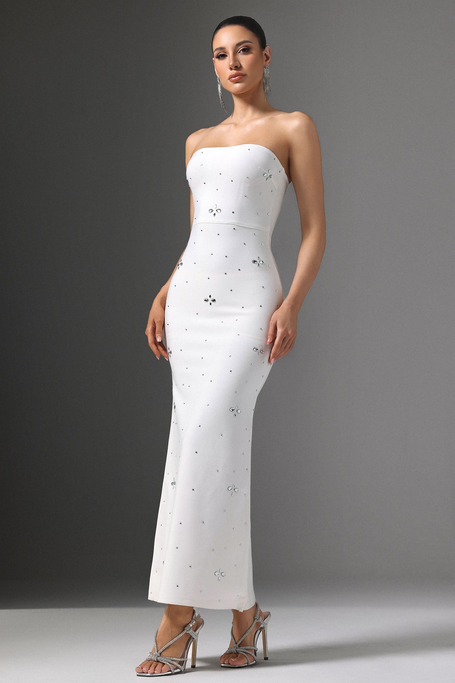 White Bloom Dress