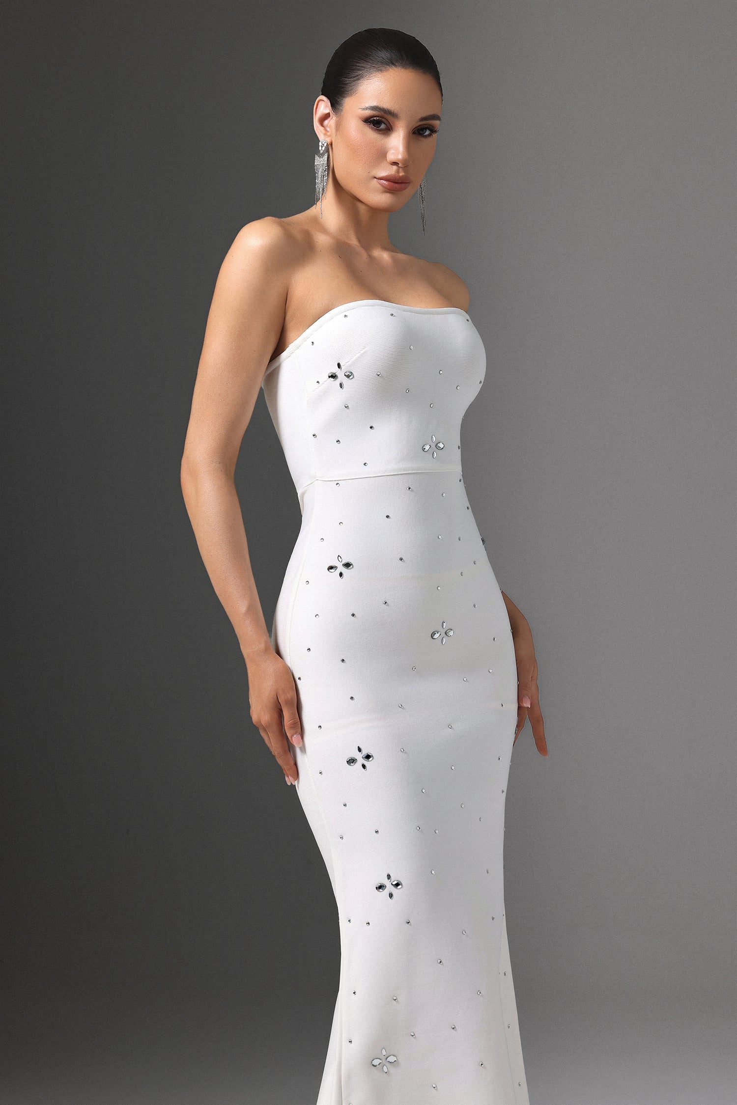 White Bloom Dress