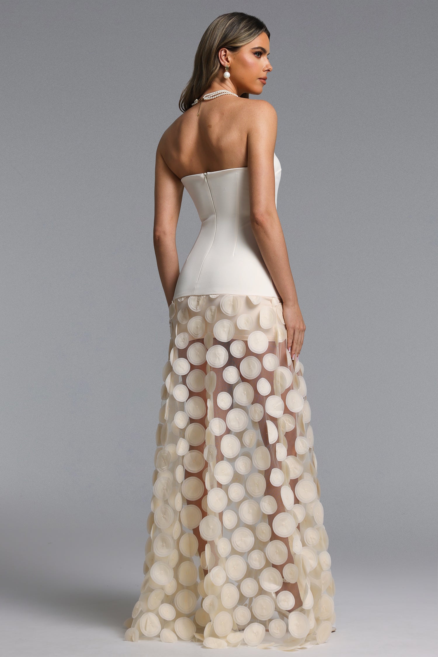 Beige Maxi Dress