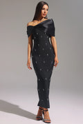 Whisper Black Dress