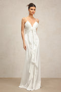 White Petal Dress