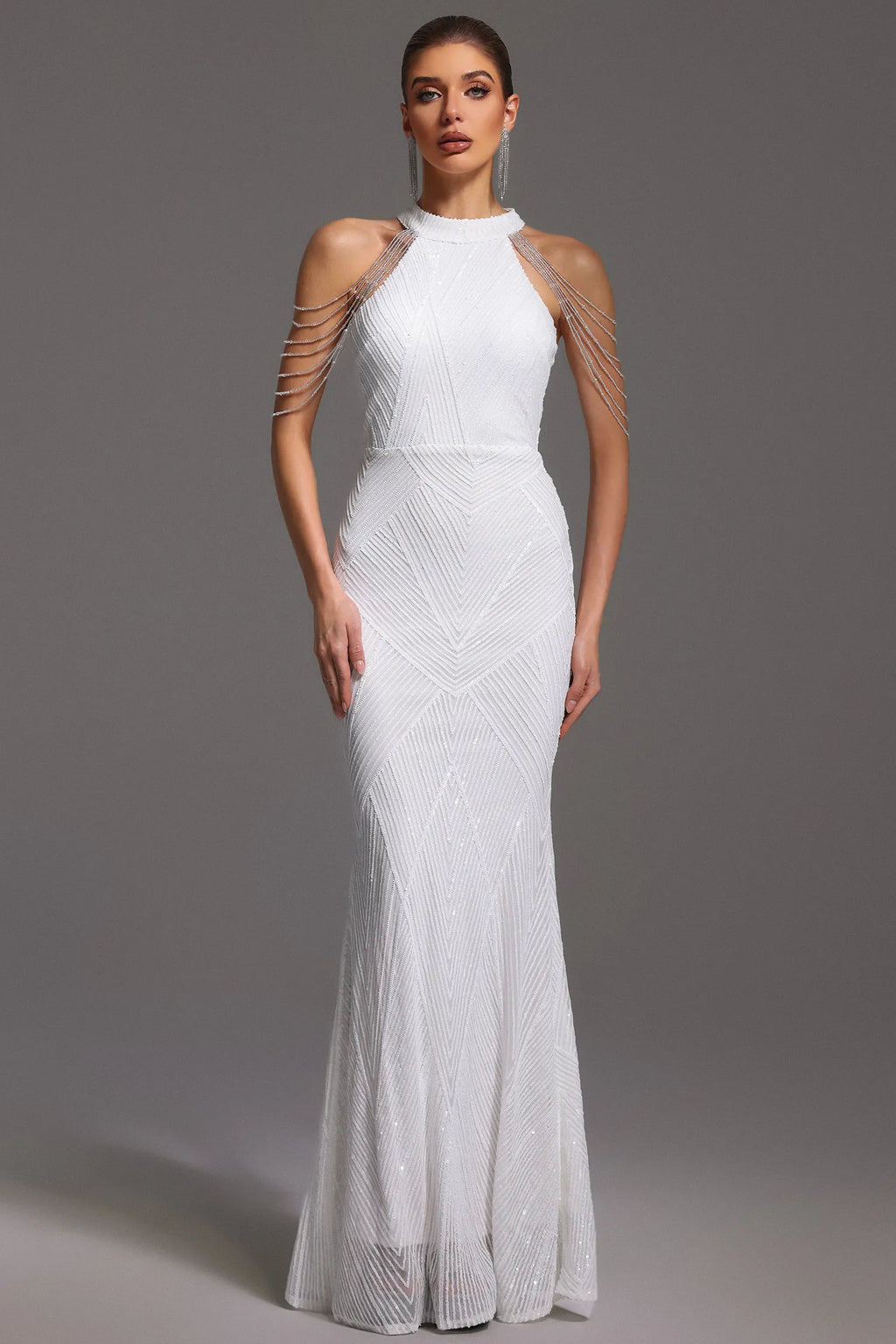 White Aura Dress