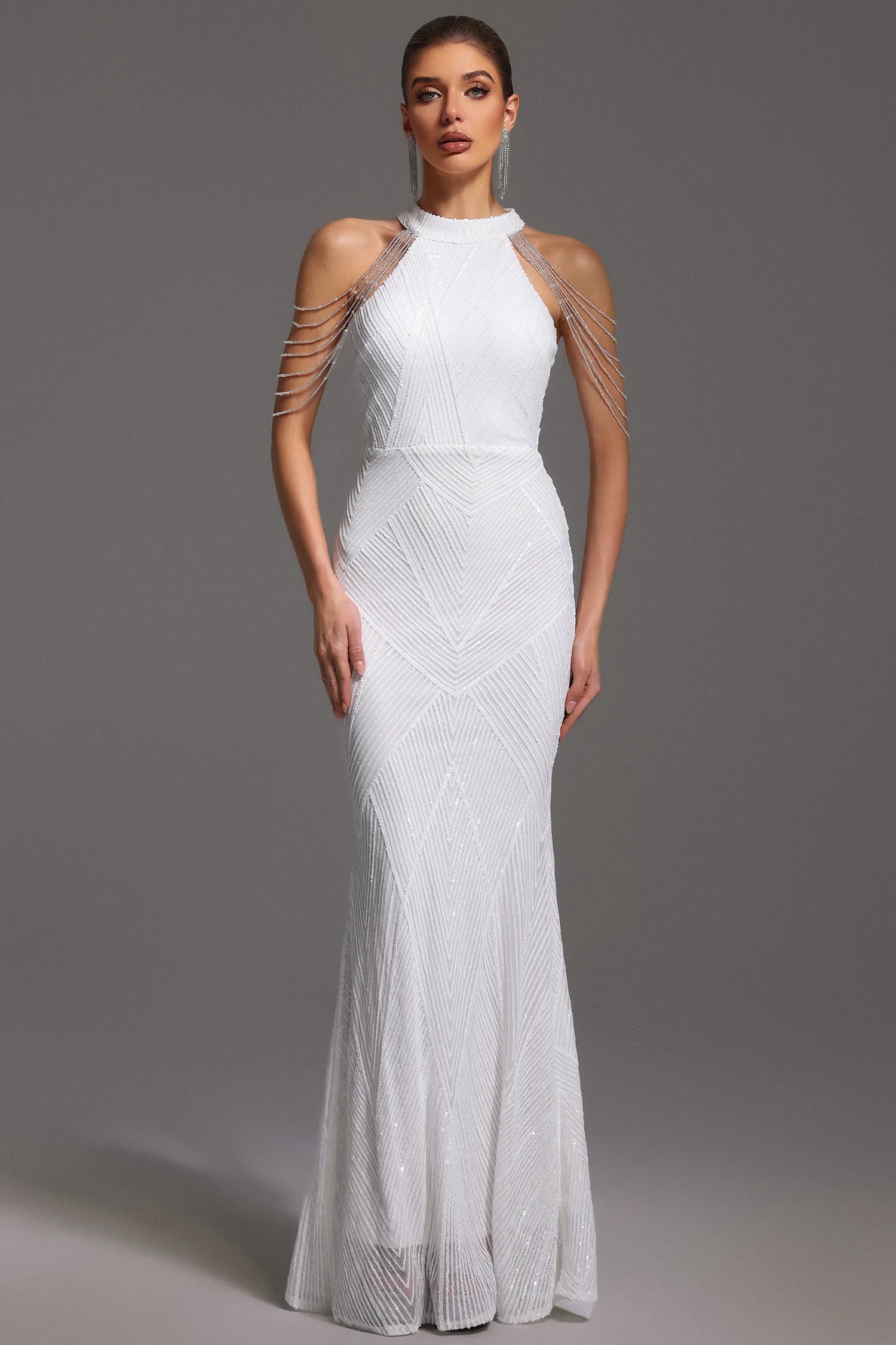 White Aura Dress